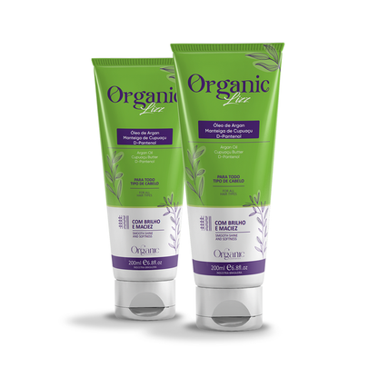 Organic Liss - Progressiva Sem Formol - COMPRE 1 E LEVE 2